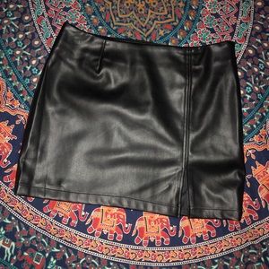 Juicy Couture Pleather mini skirt